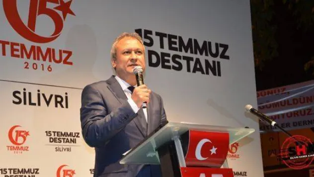 Kaymakam Partal: 'Hain kalkışma karşısında aziz milletimiz sel olup akmıştır'