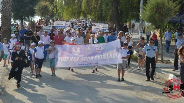 Yaz Spor Okulları'nın açılışı yapıldı