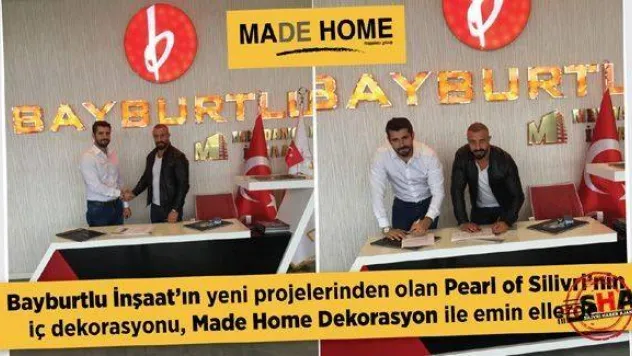 Pearl Of Silivri'ye Made Home Dekorasyon imzası