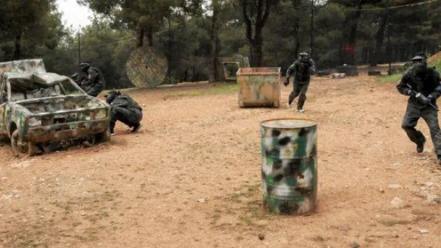 Gençlere Paintball Etkinliği