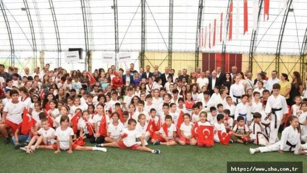 Yaz Spor Okullarına Renkli Kapanış
