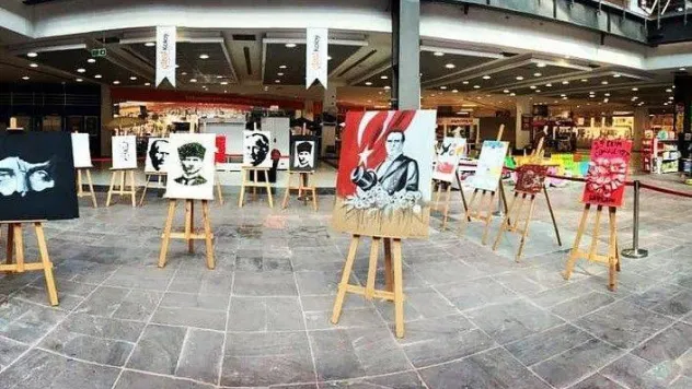 Çizgi Koleji'nin 29 Ekim sergisi Silivri AVM'de