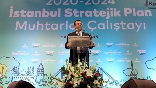 İBB Başkanı İmamoğlu, muhtarları ağırladı