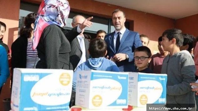 Okullara Temizlik Malzemesi Desteği