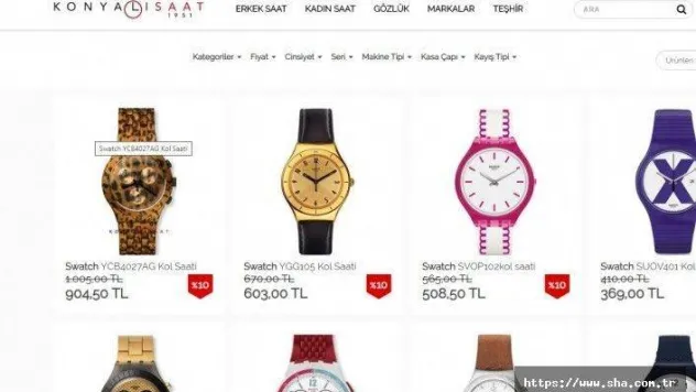 Swatch Modelleri