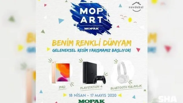 MopArt resim yarışması başladı