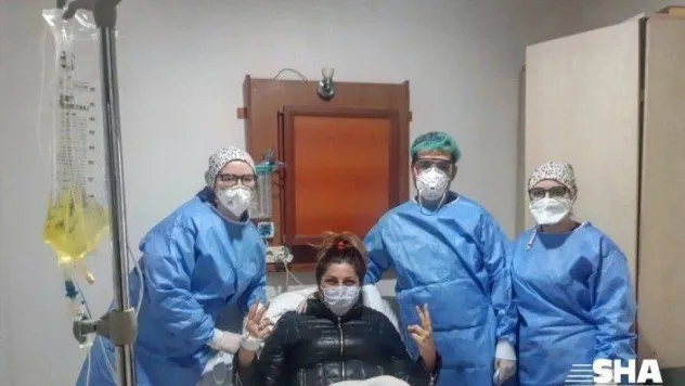 Nikahına 2 hafta kala yakalandığı korona virüsü yendi