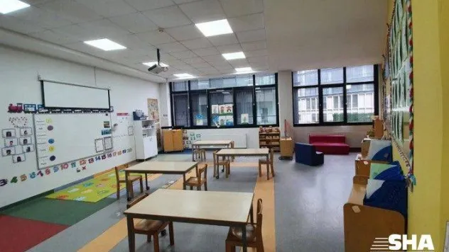Anaokulları açıldı dezenfektan çalışmaları sürüyor