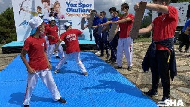 Sultangazi'de Yaz Spor Okulları sona erdi
