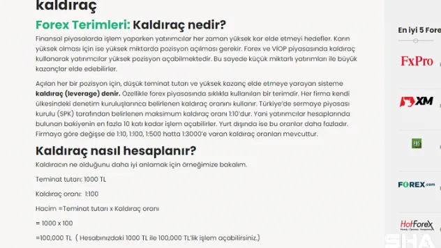 Forex Hakkında Bilinmesi Gerekenler