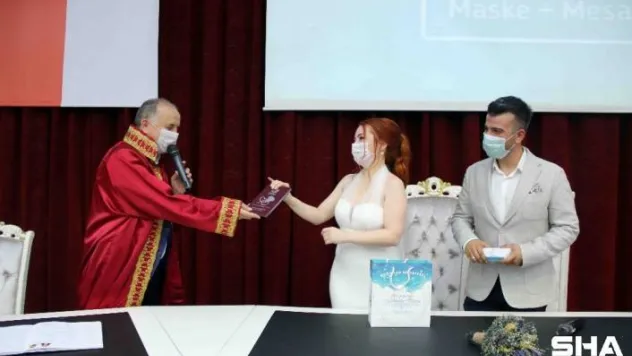 Bağcılar'da 2020 yılında 4 bin 450 nikah kıyıldı
