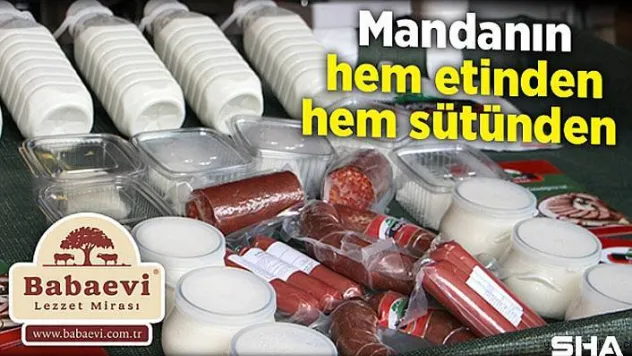 Mandanın hem etinden hem sütünden