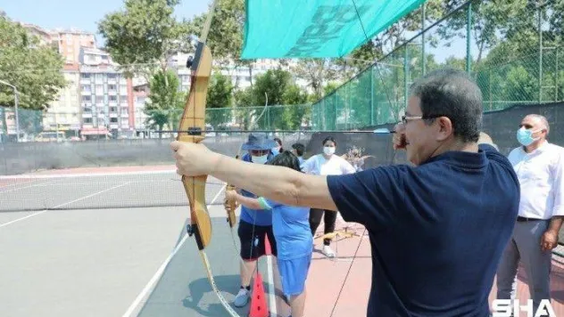 Eyüpsultanlı çocuklar Yaz Spor Okulları Şenliği'nde doyasıya eğlendi
