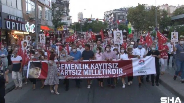 Maltepe'de 30 Ağustos Zafer Bayramı coşkusu