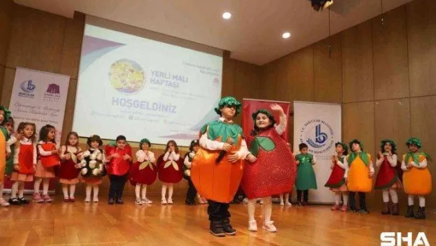 Bağcılarlı miniklerden Yerli Malı kutlaması