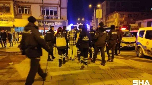 Düğün salonu savaş alanına döndü