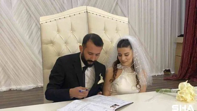 Pendik'te 13 çift, 02.02.2022 tarihinde nikah masasına oturdu