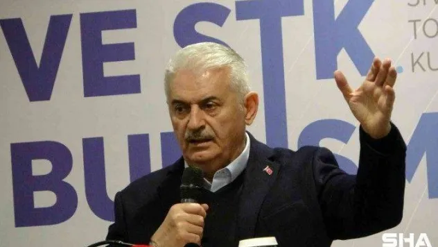 AK Parti Genel Başkan Vekili Binali Yıldırım Çorlu'da