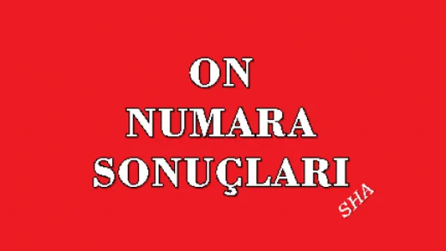 30 Temmuz On Numara sonuçları