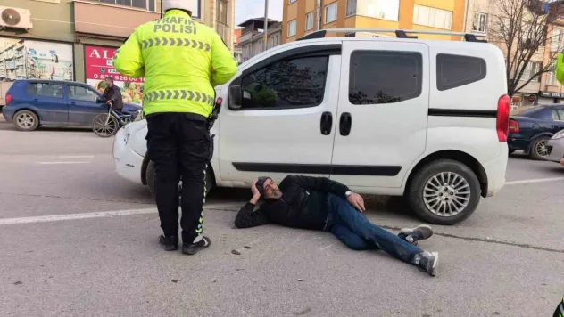 5 dakikada önce taburcu oldu kazada yaralandı