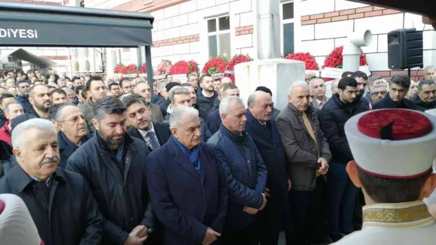 AK Parti Genel Başkan Vekili Binali Yıldırım, eniştesinin cenazesine katıldı