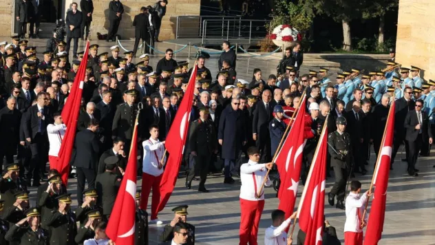 Anıtkabir'de 10 Kasım töreni düzenlendi