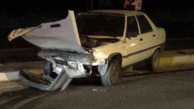 Aşırı hız ve dikkatsizlik kaza getirdi
