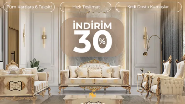 Avangarde Koltuk Takımı ile Evinizde Asil Bir Duruş Yaratın