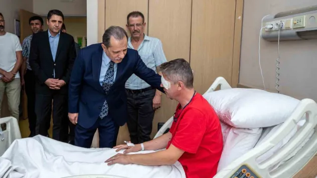 Avcılar'da gittiği olay yerinde yaralanan polise Emniyet Müdürü Yıldız'dan ziyaret