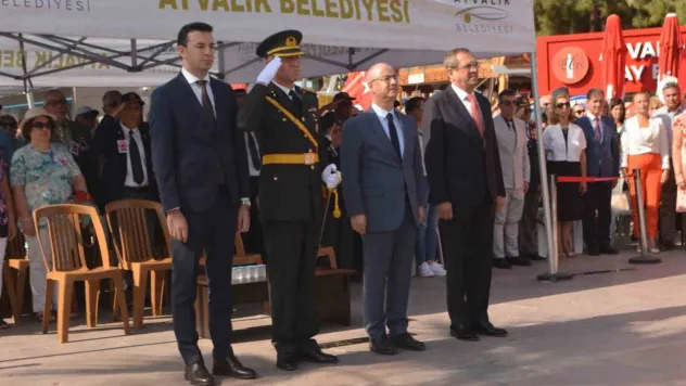 Ayvalık'ta 'Zafer' coşkusu