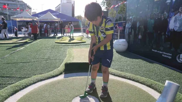 Bağcılar'da mini golf etkinliği düzenlendi