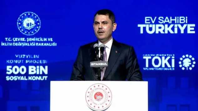 Bakan Kurum: 'Verdiğimiz söz basit bir söz değildir. Bu söz, deprem bölgesinde günde 550 konut inşa eden tecrübenin sözüdür'