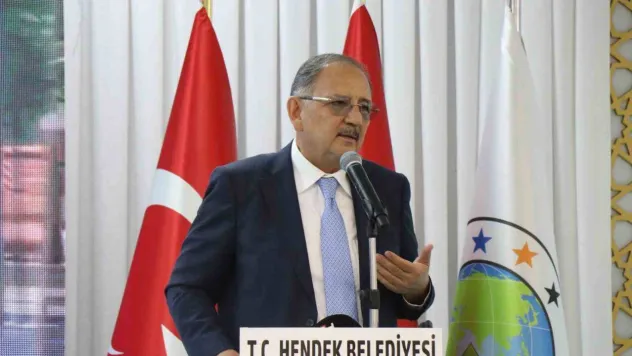 Bakan Özhaseki: '(Millet İttifakı) Adeta yıkım ekibi gibilerdi, Allah bunlardan ülkeyi korudu'