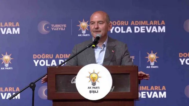 Bakan Soylu: 'HDP bayrağı salladılar. PKK'nın zafer işaretini yaptılar'