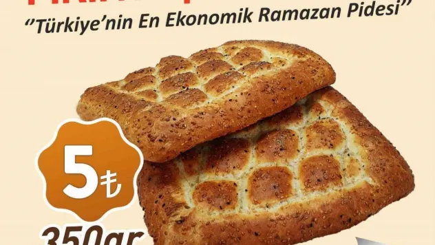 Balıkesir'de Fırıntaş'ın Ramazan pidesi 5 lira
