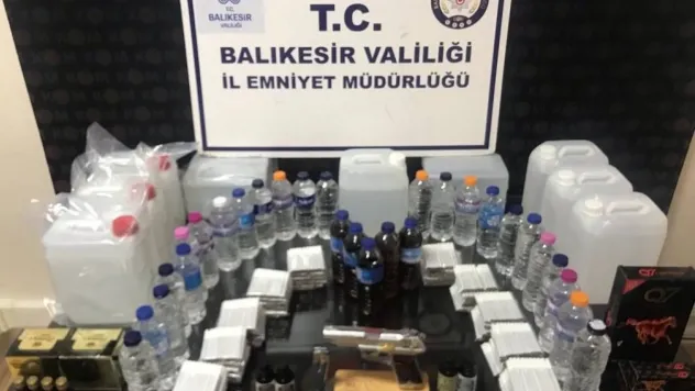 Balıkesir'de sahte alkolden ölüm şüphesi