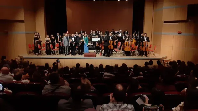 Balkan Senfoni Orkestrası konseri yoğun ilgiyle izlendi