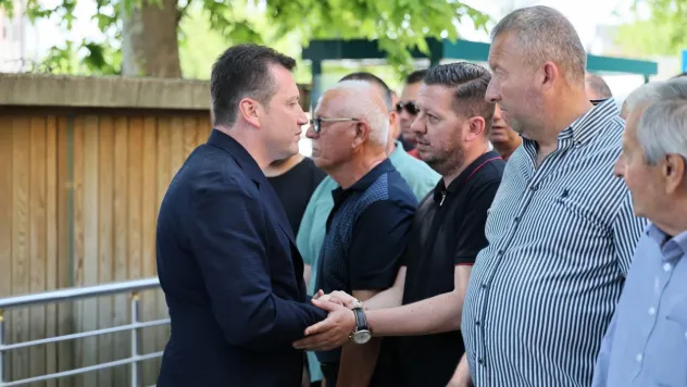 Başkan Balcıoğlu, Özkanlı'nın cenaze törenine katıldı