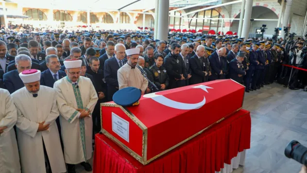 Başkan Balcıoğlu, Yarbay Korkmaz'ın cenazesine katıldı