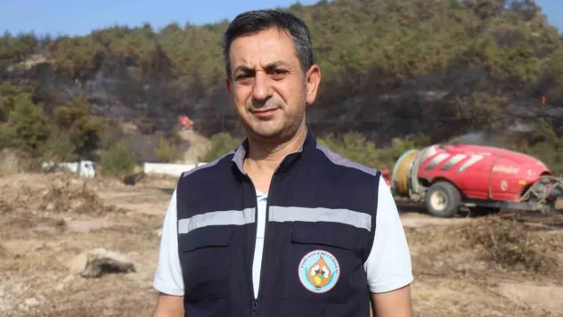 Belediye başkanı alevlerin ortasında kaldı