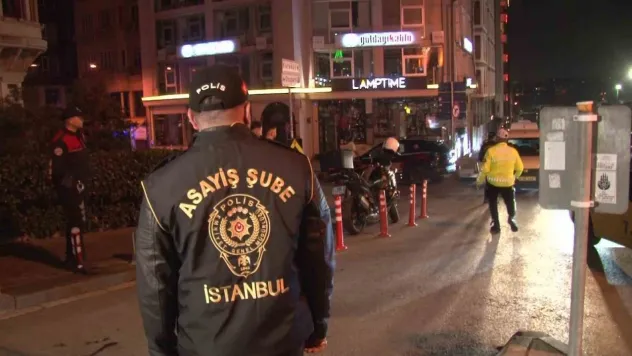 Beyoğlu'nda dron destekli 'Huzur Uygulaması' yapıldı