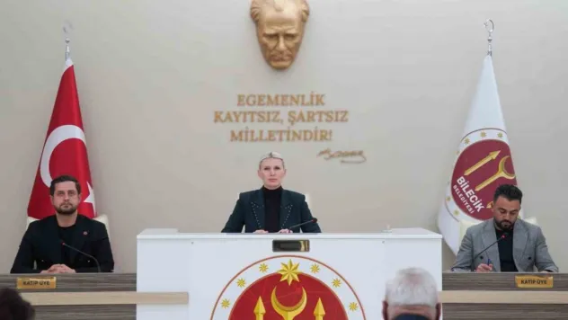 Bilecik Belediye Meclisi toplantısında 10 gündem maddesi karara bağlandı