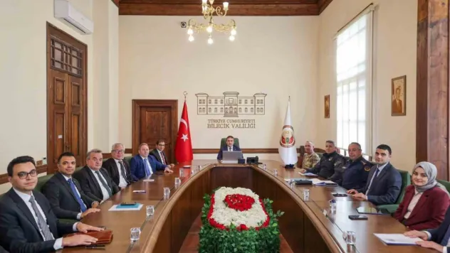 Bilecik'te asayiş ve güvenlik toplantısı gerçekleştirildi