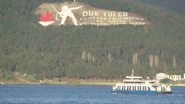 Bozcaada ve Gökçeada'ya bazı feribot seferleri iptal edildi