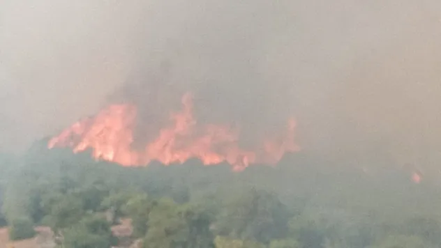 Bursa-Balıkesir sınırında orman yangını: Köy tahliye edildi, ekipler seferber oldu