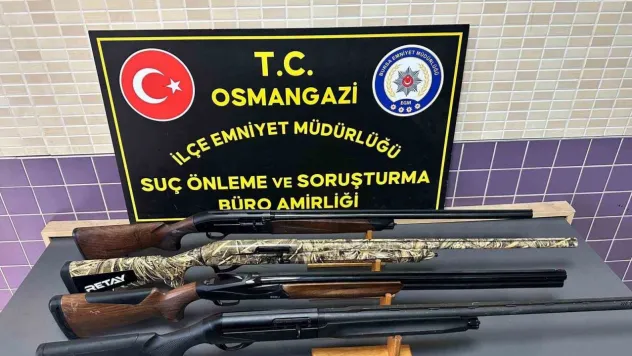 Bursa'da asker uğurlamasında havaya ateş açan 4 kişiden 2'si tutuklandı