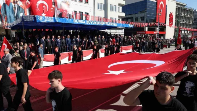 Bursa'da Cumhuriyet Bayramı coşkusu