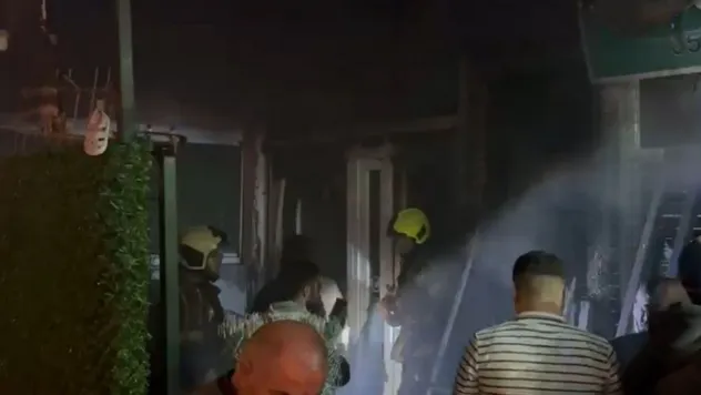 Bursa'da korkutan yangın: Alevler akaryakıt istasyonuna sıçramadan söndürüldü