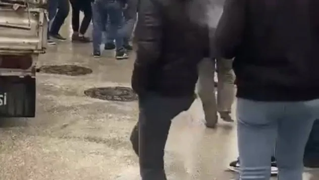Bursa'da meydan muharebesi kameralara yansıdı
