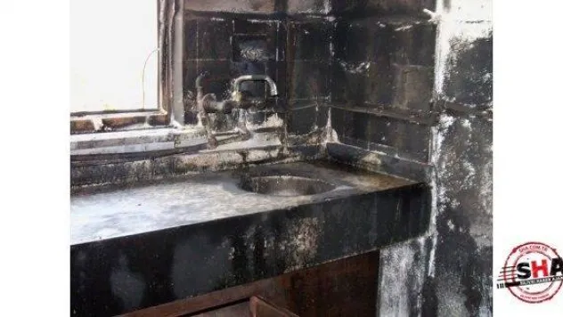 Büyükçavuşlu'da korkutan yangın